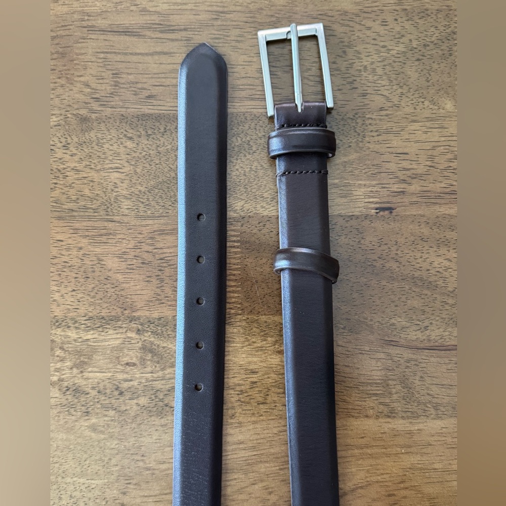 Bonobos Men’s Leather Dress Belt size 34